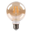 LED Filament lamp 6W | G125 | 3-step Dimbaar | E27 | 2700K - Warm wit | Uit foto