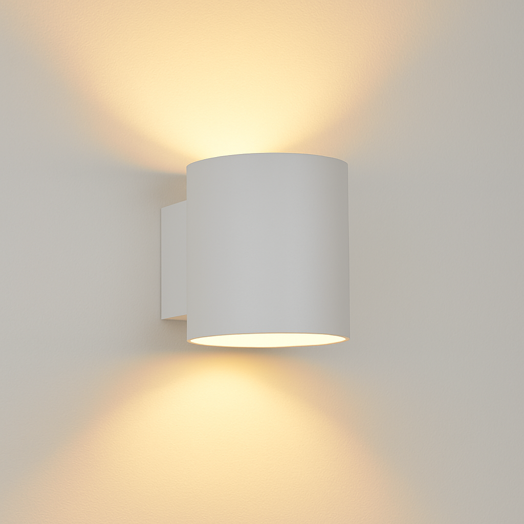 LED Wandleuchte Weiß Sonia | Rund | G9-Fassung
