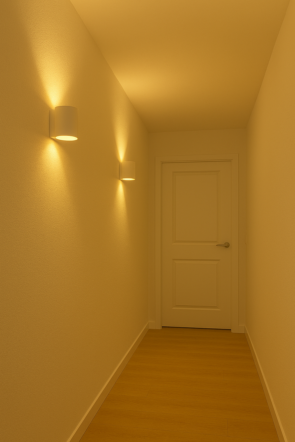 LED Wandleuchte Weiß Sonia | Rund | G9-Fassung
