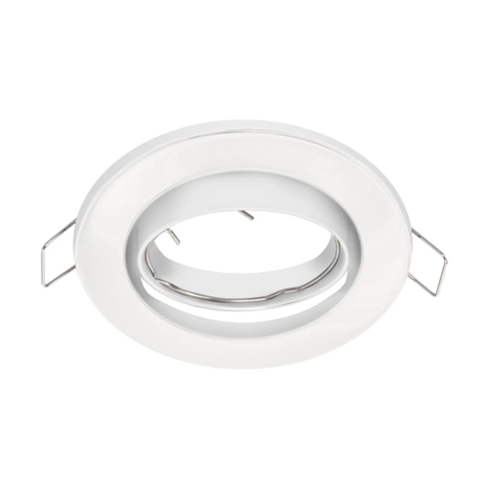 Zigbee smart Einbaustrahler Weiß 4,7W | Rund | 63mm | HUE-kompatibel | RGB-CCT