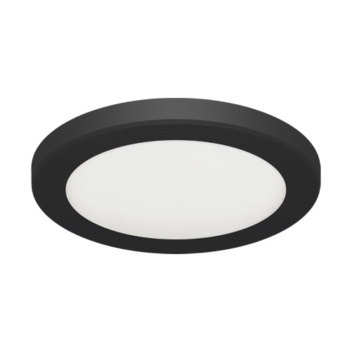 LED opbouw downlight rond | 18W | Zwart | Ø220mm | CCT - 3 lichtkleuren