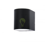 Intelligente LED-Wandleuchte | Tuya / WLAN | Sacramento | Leuchtmittel inklusive | Schwarz