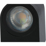 Intelligente LED-Wandleuchte | Tuya / WLAN | Sacramento | Leuchtmittel inklusive | Schwarz