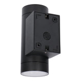 LED Buiten lamp-Nubia-IP44-2x GU10-Antarciet-achterkant