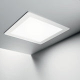 vierkante inbouw downlight spot - wit - kleur instelbaar - sfeerfoto