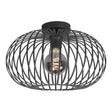 Industriële metalen plafondlamp 50cm - bolato - high light - E27 fitting