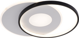 LED Deckenleuchte CCT 54W Weiß+Schwarz Dimmbar + Fernbedienung Quadratisch 4120 lm