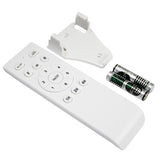 LED-Deckenventilator | Holz Schwarz | 18W | 1440 Lumen | CCT – Farbwechsel | Nicht dimmbar