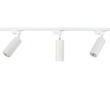 LED 1-fase Railspot met GU10 fitting | Wit | 3 spots uit foto