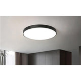 LED-Aufbau-Downlight | Deckenleuchte rund | 72W | Schwarz | Ø500mm | CCT – 3 Lichtfarben 