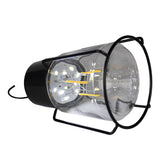 LED kampeerlamp | Tent lamp | 2.6 Watt | 3000K - 6000K | Op batterij | Oplaadbaar | Doos | Aan foto