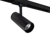 LED 1-fase Railspot - Dimbaar - 10W - 2700K - Zwart - vooraanzicht