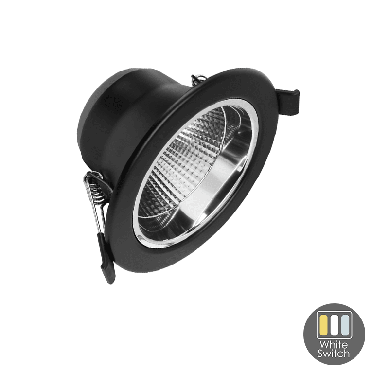 LED inbouw downlight | Dimbaar | 10W | Ø90 | CCT - Kleurwissel