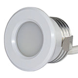 Bündel | LED-Veranda-Einbaustrahler | Ø31mm | 1,5W | Dimmbar – Weiß | 10 Stück