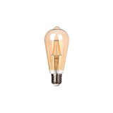 LED Filament lamp 6W | ST64 | 3-step Dimbaar | E27 | 2700K - Warm wit | Uit foto