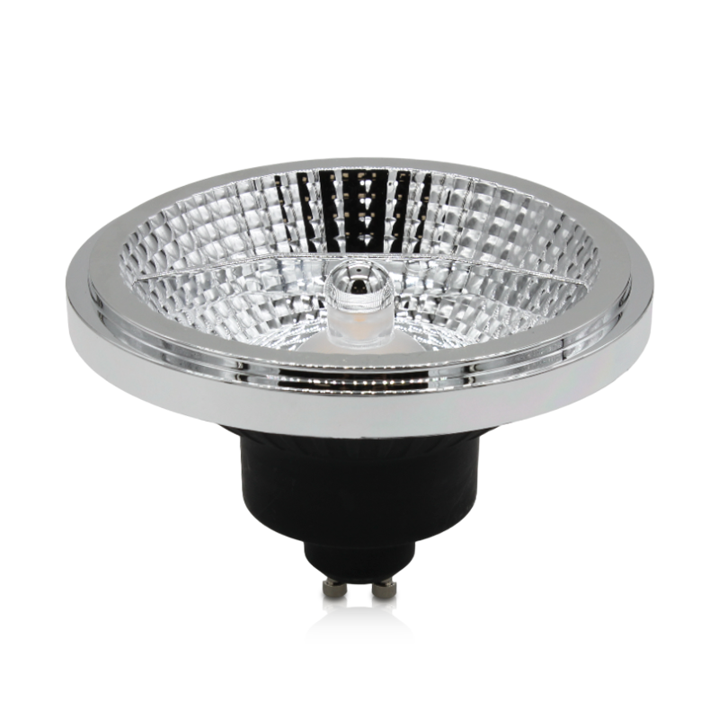 LED AR111 Spot | GU10 | 45° | 12W | ZWART |