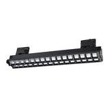 LED 3-fase railarmatuur duo 60cm 48 Watt 4000K - onderaanzicht