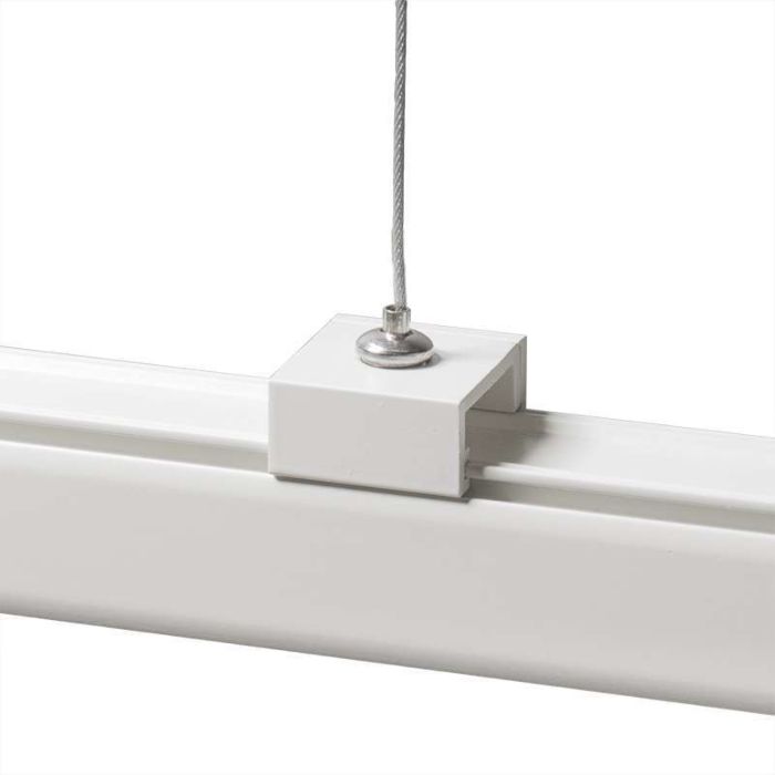 Pendelset / Kabelset voor 3-fase rails | Wit