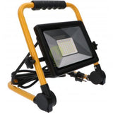 LED Bouwlamp 30W inklapframe IP65 | 3m kabel | 6000K - Daglicht wit