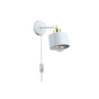 Moderne Wandlamp | Verstelbaar | LED 1 x E27 | Wit/Goud