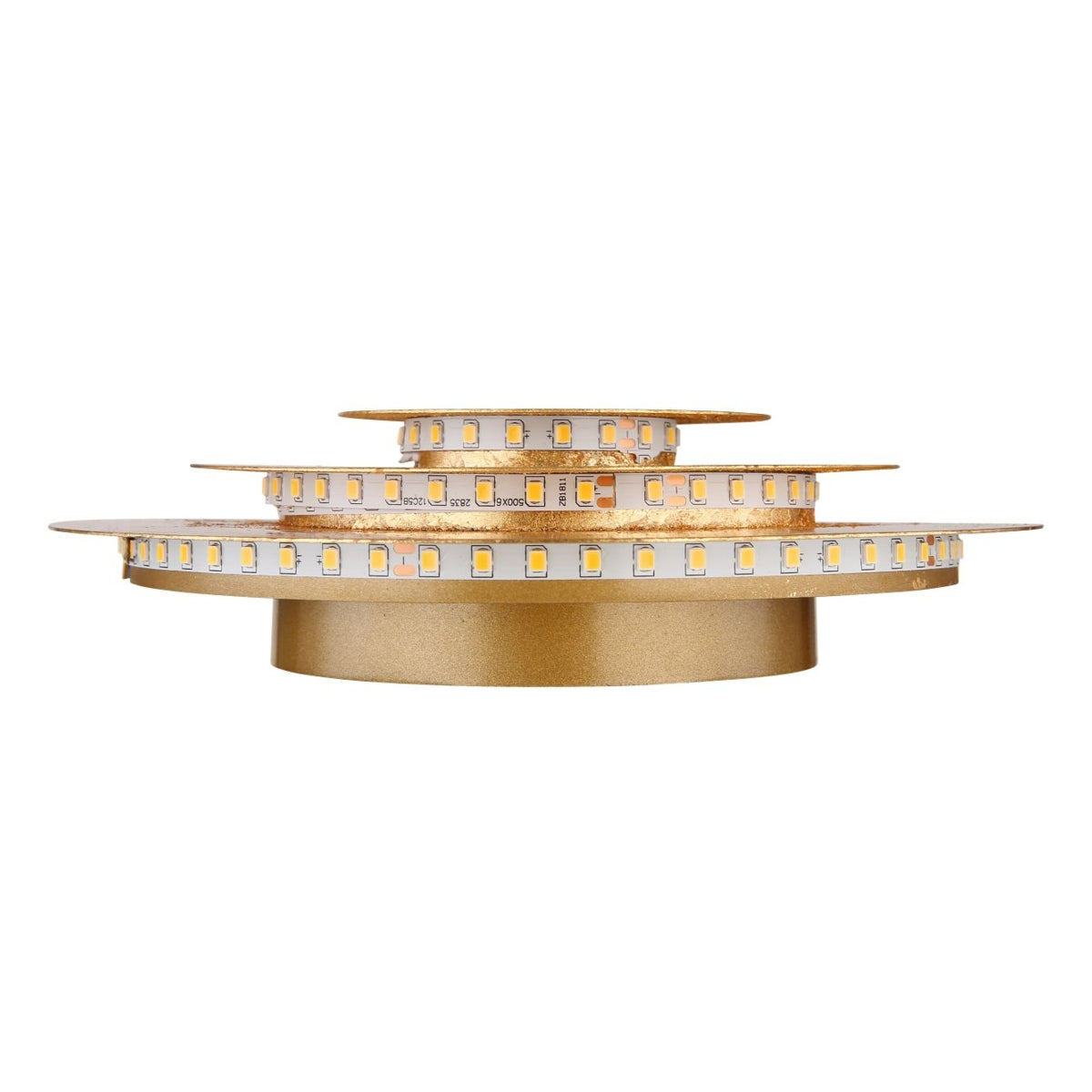 Plafondlamp HEDA ø18CM 18 Watt Goud 1-Lichts