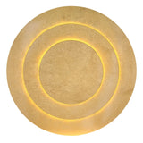 Plafondlamp HEDA ø49CM 40 Watt Goud 1-Lichts