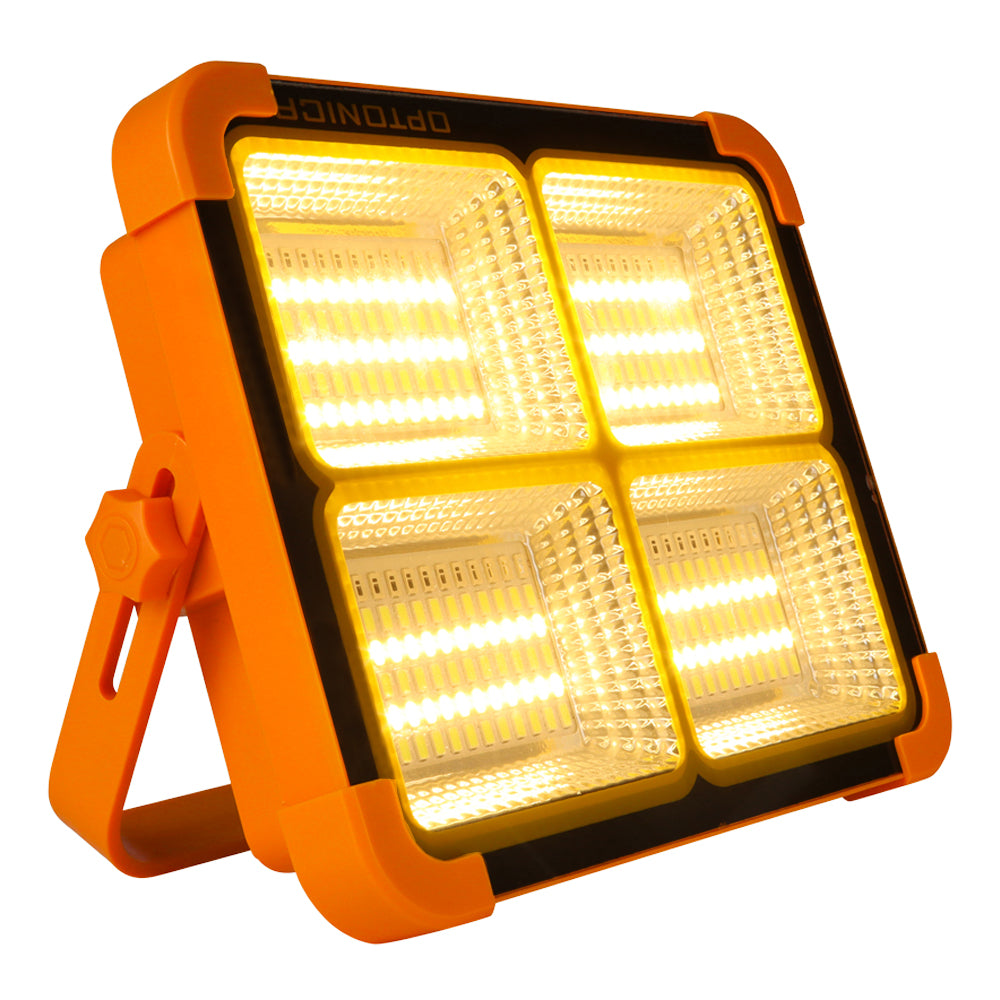 LED-Baulampe mit Solar | Tragbar | 2,3 Watt | 3000K-6000K