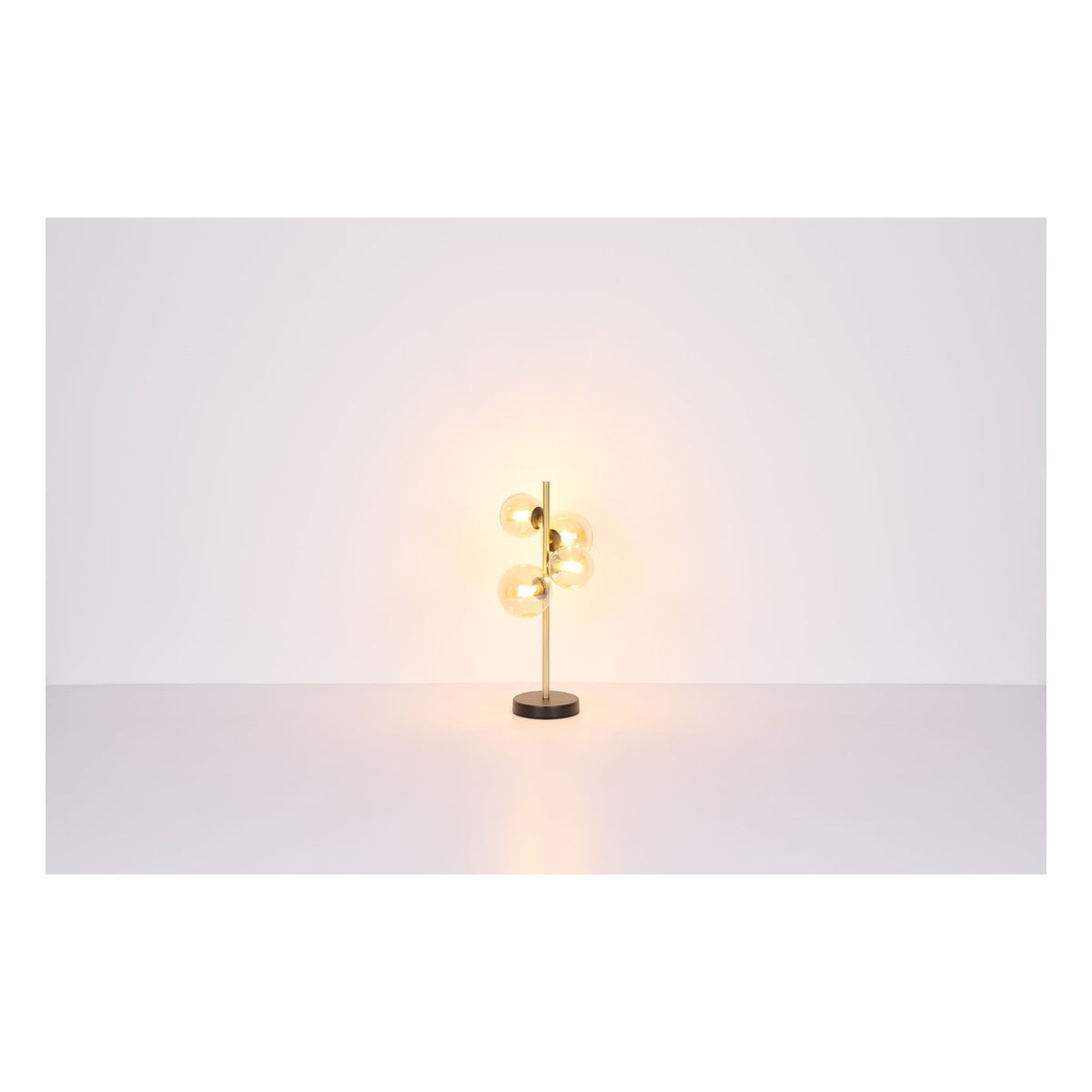 Plafondlamp RIHA 3.50 Watt G9 Matt zwart - 3 Lichts Amber