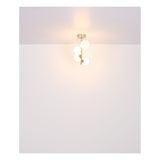 Plafondlamp RIHA 3.50 Watt G9 Nickel - 3 Lichts Opaal