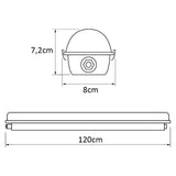 LED Batten Armatuur | 120cm | IP66 | Waterdicht | 20/30/40 Watt | CCT | Afmetingen