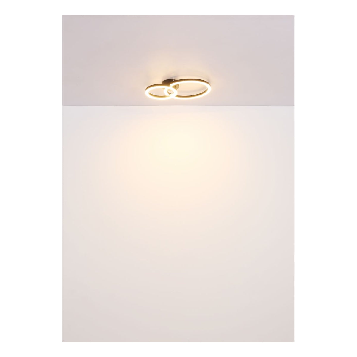 Plafondlamp ADDA 15 Watt Matt zwart 1-Lichts