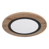 Plafondlamp LEA ø400CM 15 Watt Matt zwart 1-Lichts Opaal