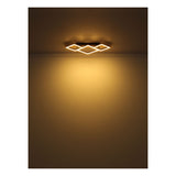 Plafondlamp BEATRIX 18 Watt Matt zwart 1-Lichts