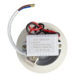 LED trapverlichting - wandlamp inbouw rond - Wit - Ø60mm - 3Watt - 3000K - inclusief driver