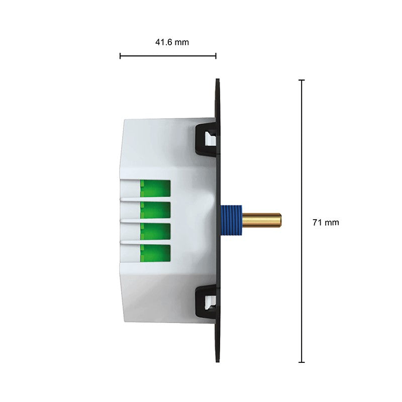 Universeller LED-Dimmer 0,3-500W | Phasenschneiden und Schneiden