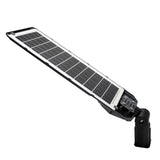 LED Solar Straßenlaterne mit Sensor | Ø50mm | 300 Watt | IP65 – Spritzwassergeschützt | Schwarz | Mit Fernbedienung