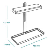 Mini-Innengarten / Anbauset / Gemüsegarten mit LED-Wachstumslampe 20 Watt | BLÜHEN