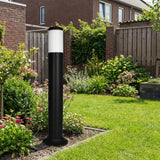 LED Garden Post - Stehende Außenleuchte | Rund | 70cm | Schwarz | IP54 – DOLLY