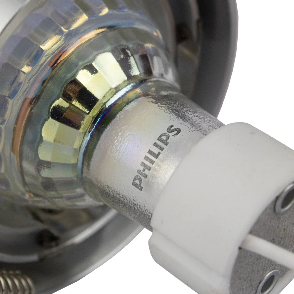 PHILIPS LED-Einbaustrahler 4 Watt dimmbar | Quadratisch | neigbar | Silber