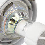 PHILIPS LED-Einbaustrahler Weiß 4W | Rund | 80mm | Dimmbar