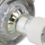 PHILIPS LED-Einbaustrahler Silber 4W | Rund | 73mm | Dimmbar