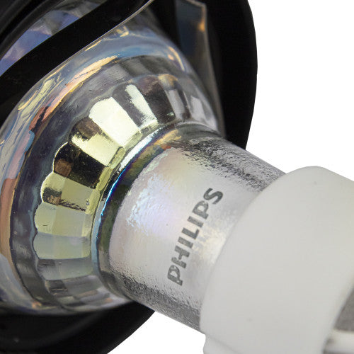 PHILIPS LED-Einbaustrahler rund | 70mm | Schwarz | 4W | Dimmbar