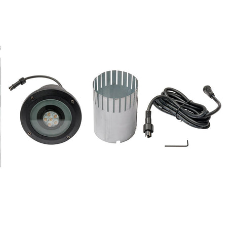 Grondspot Buiten LED - Rubum - Warm Wit - 12V - 5W - onderdelen