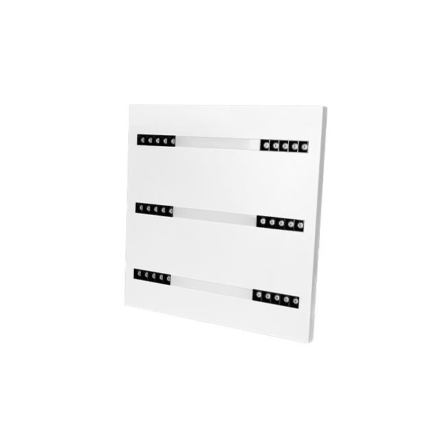 In- opbouw LED Paneel 60x60 cm - 40W - Wit - Brando - 4500K - zijkant