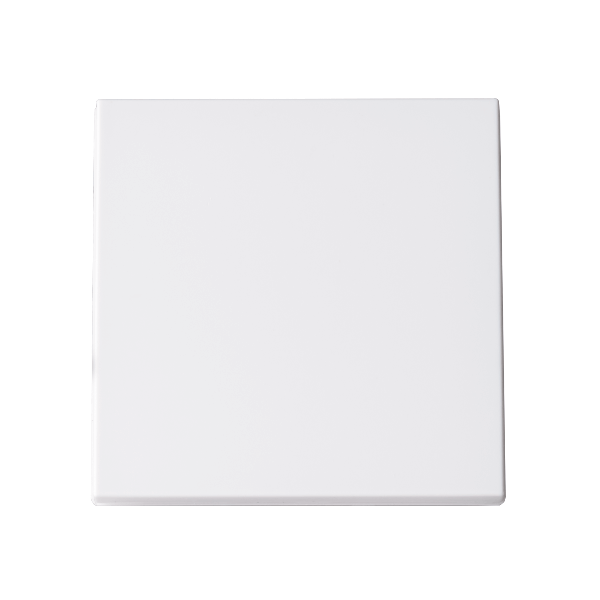 LED dimmer touch knop ion industries - mat wit - vooraanzicht