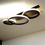 Plafondlamp | 3-rings | 25 watt | 58CM | 4000K - Naturel wit | Sfeerfoto