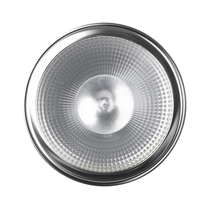 LED AR111 spot - GU10 - Zwart - 12 watt - Dimbaar - 24° stralingshoek - bovenaanzicht