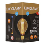 LED Filament Globe lamp 95mm Gold 3,5 Watt Dimbaar 2000K - Extra warm - verpakking