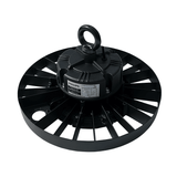 LED high bay zwart dimbaar 1-10 Volt met philips driver - bovenkant led high bay