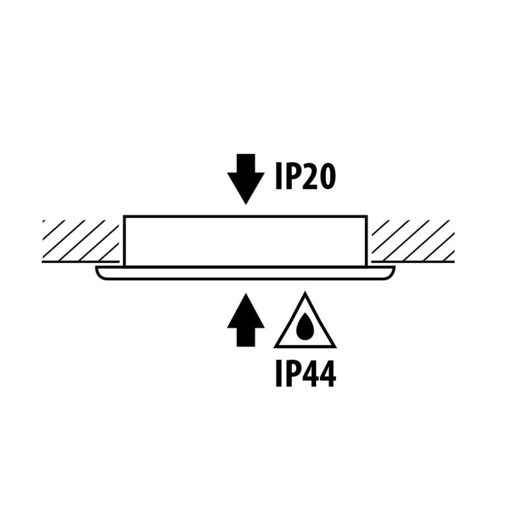 LED Kastverlichting inbouw spot - WIT - 4W- 4200K - 230V